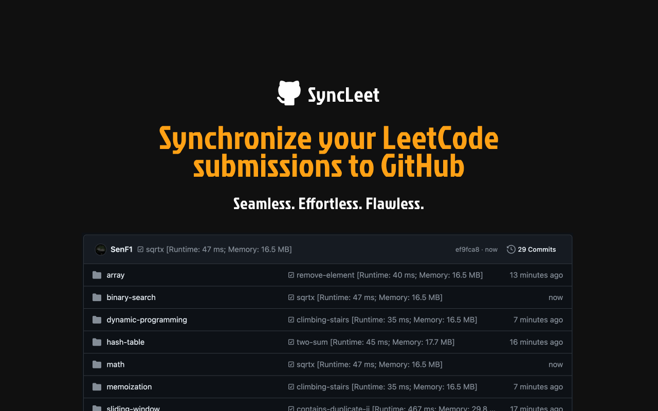 SyncLeet Chrome Extension